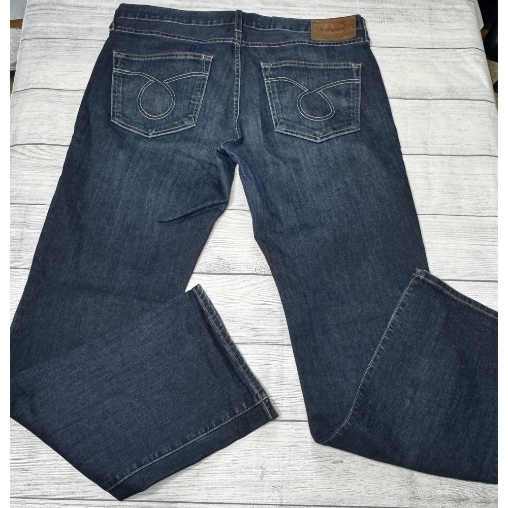 Big Star Mens Size 36L Jeans Pioneer Boot Cut Dark Wash Denim Cowboy